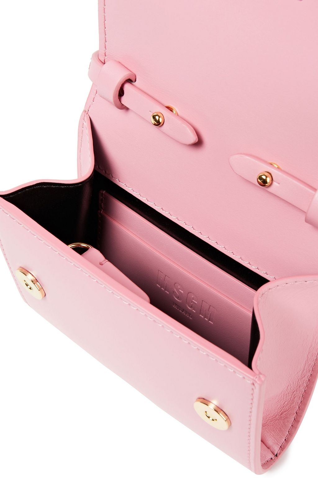 MSGM Leather shoulder bag