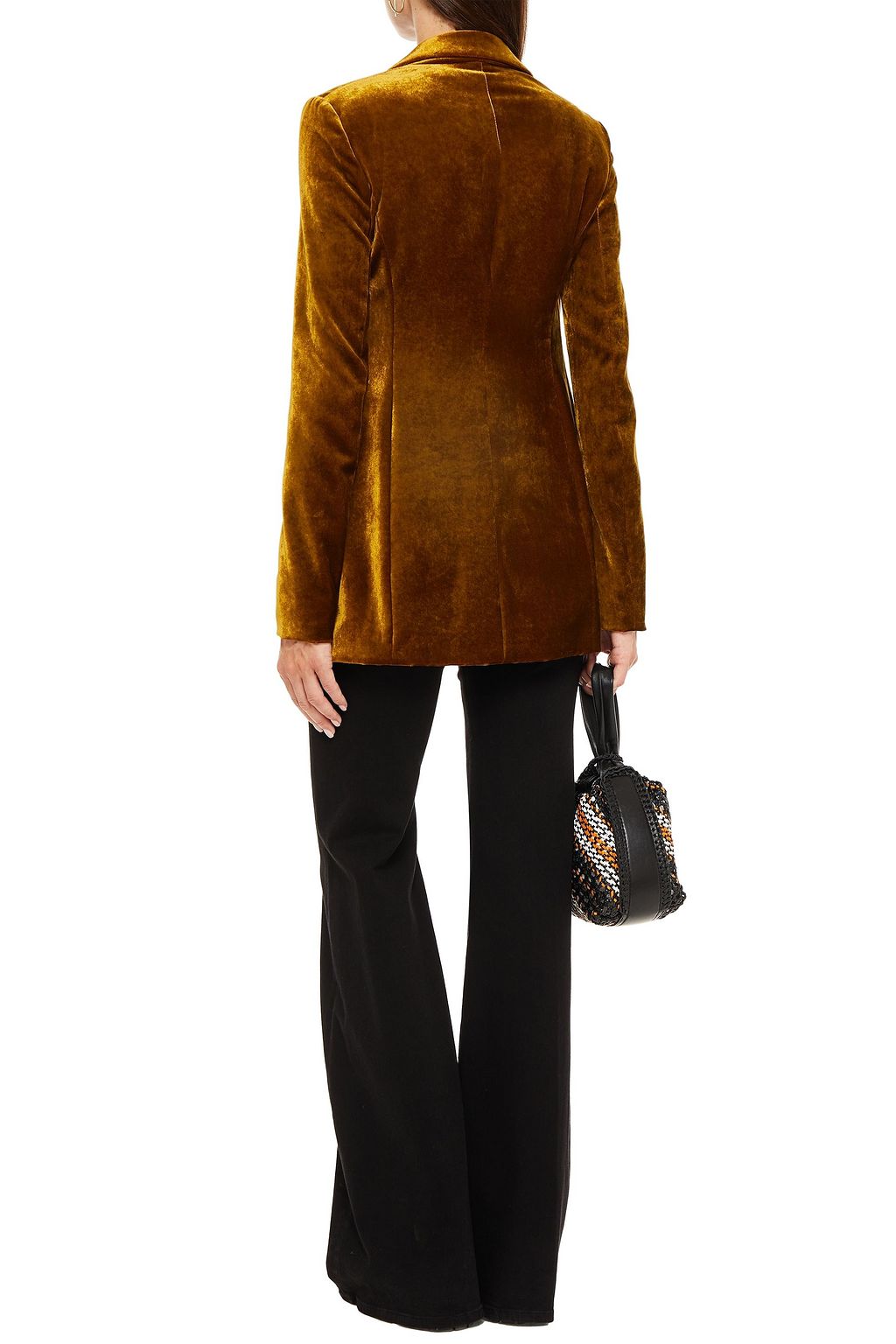 MISSONI Crushed-velvet blazer