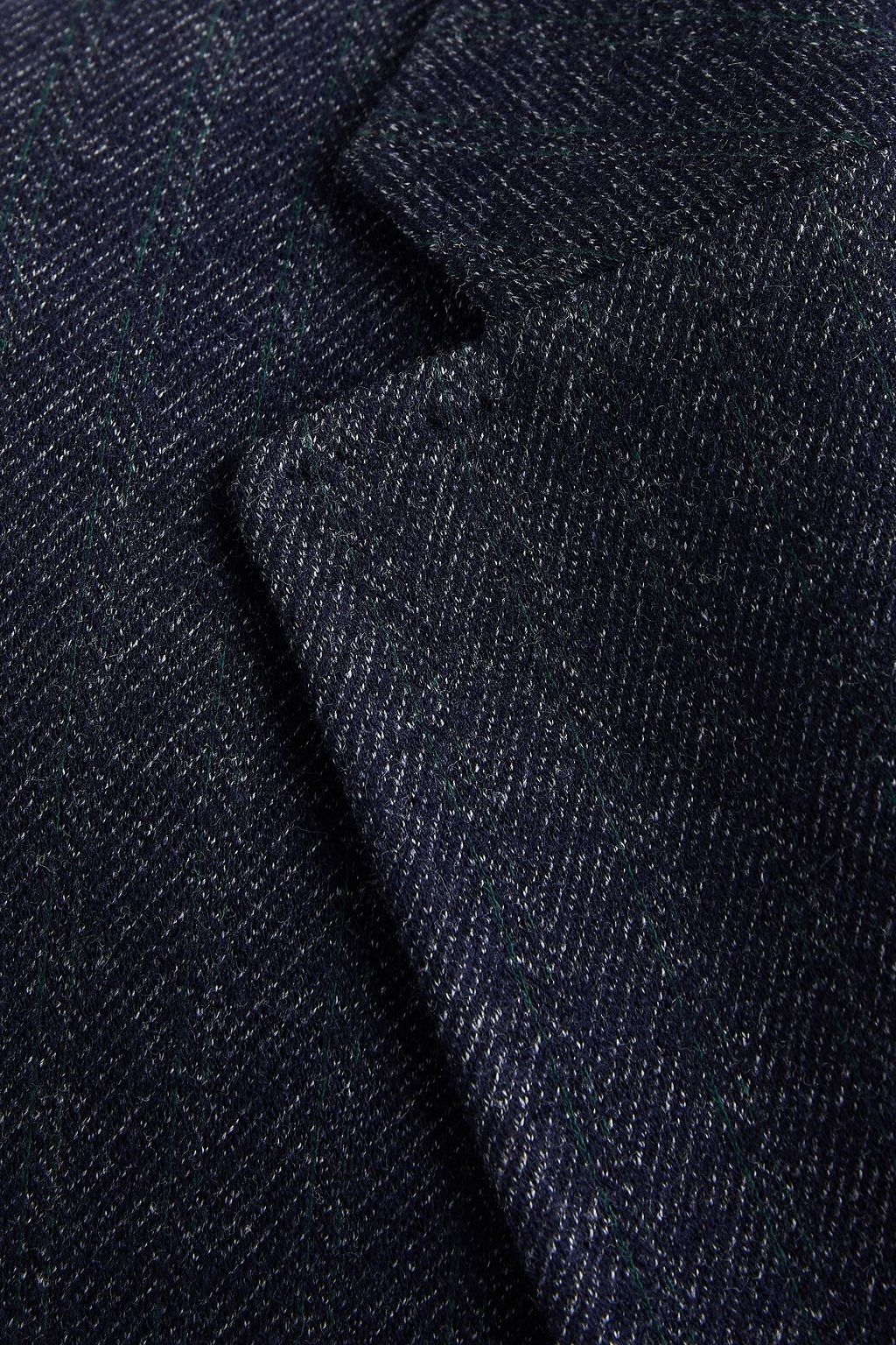 ETRO Slim-fit cotton-blend herringbone blazer