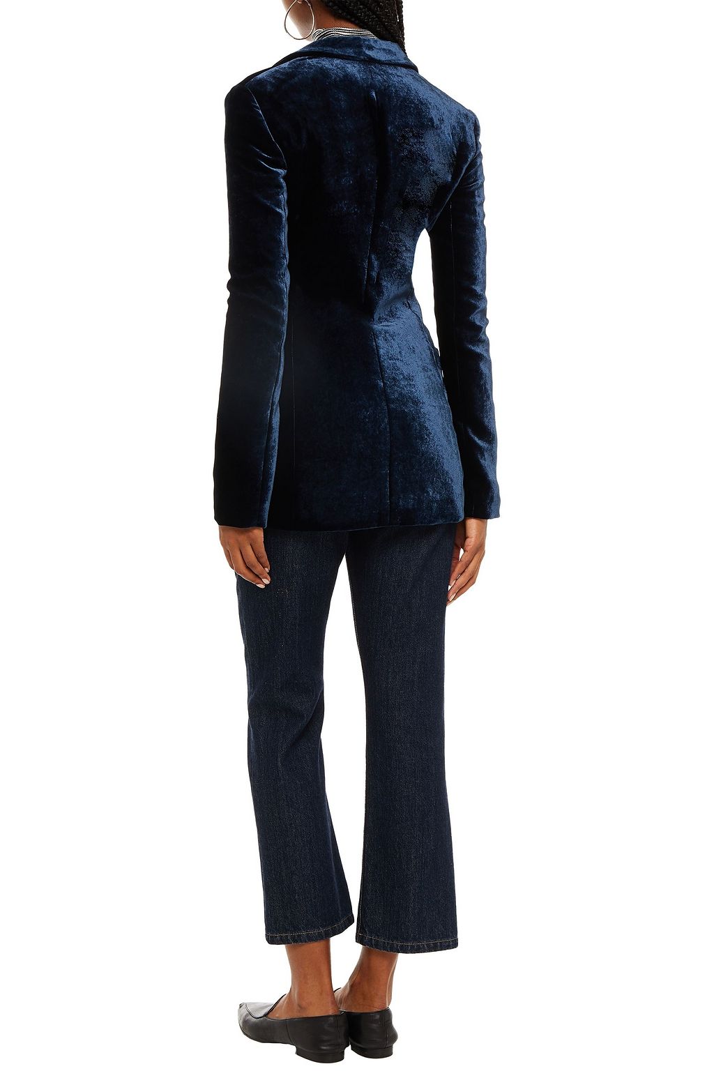 MISSONI Crushed-velvet blazer