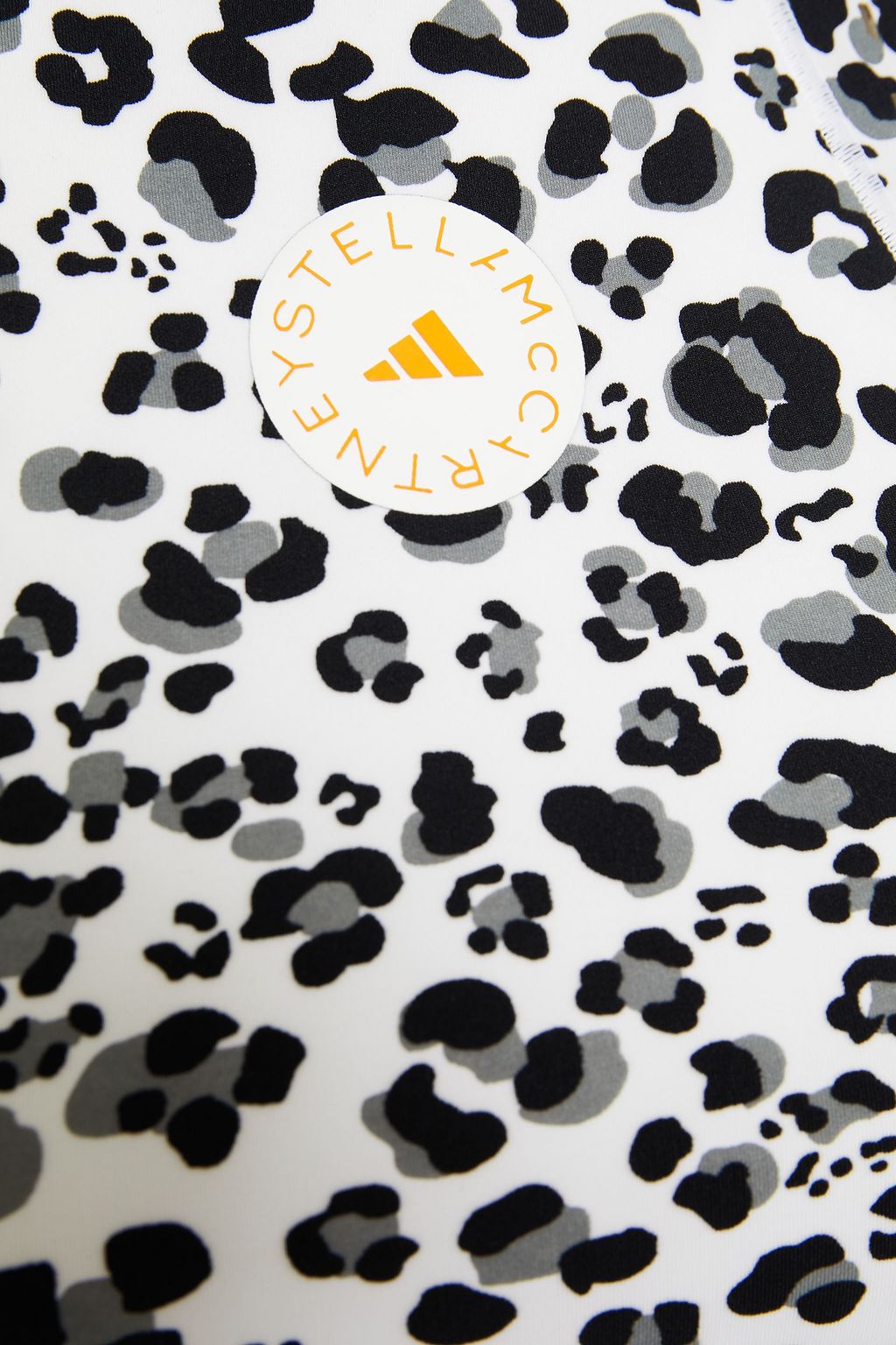 ADIDAS BY STELLA MCCARTNEY Leopard-print stretch-jersey sports bra