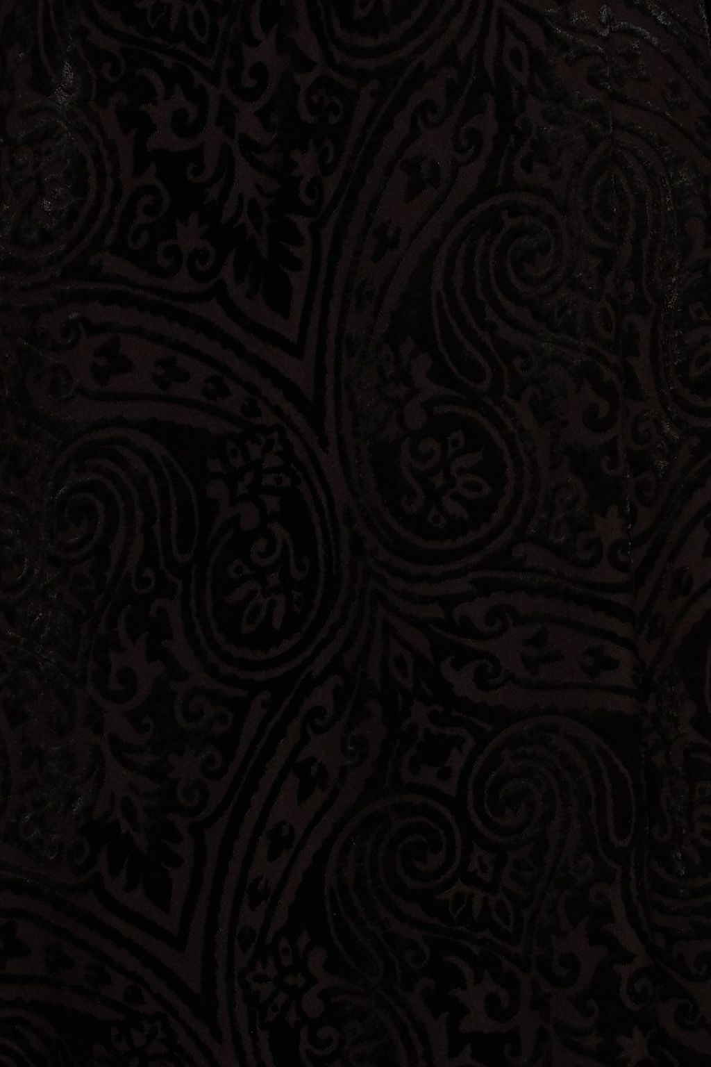 ETRO Gathered burnout velvet midi wrap dress