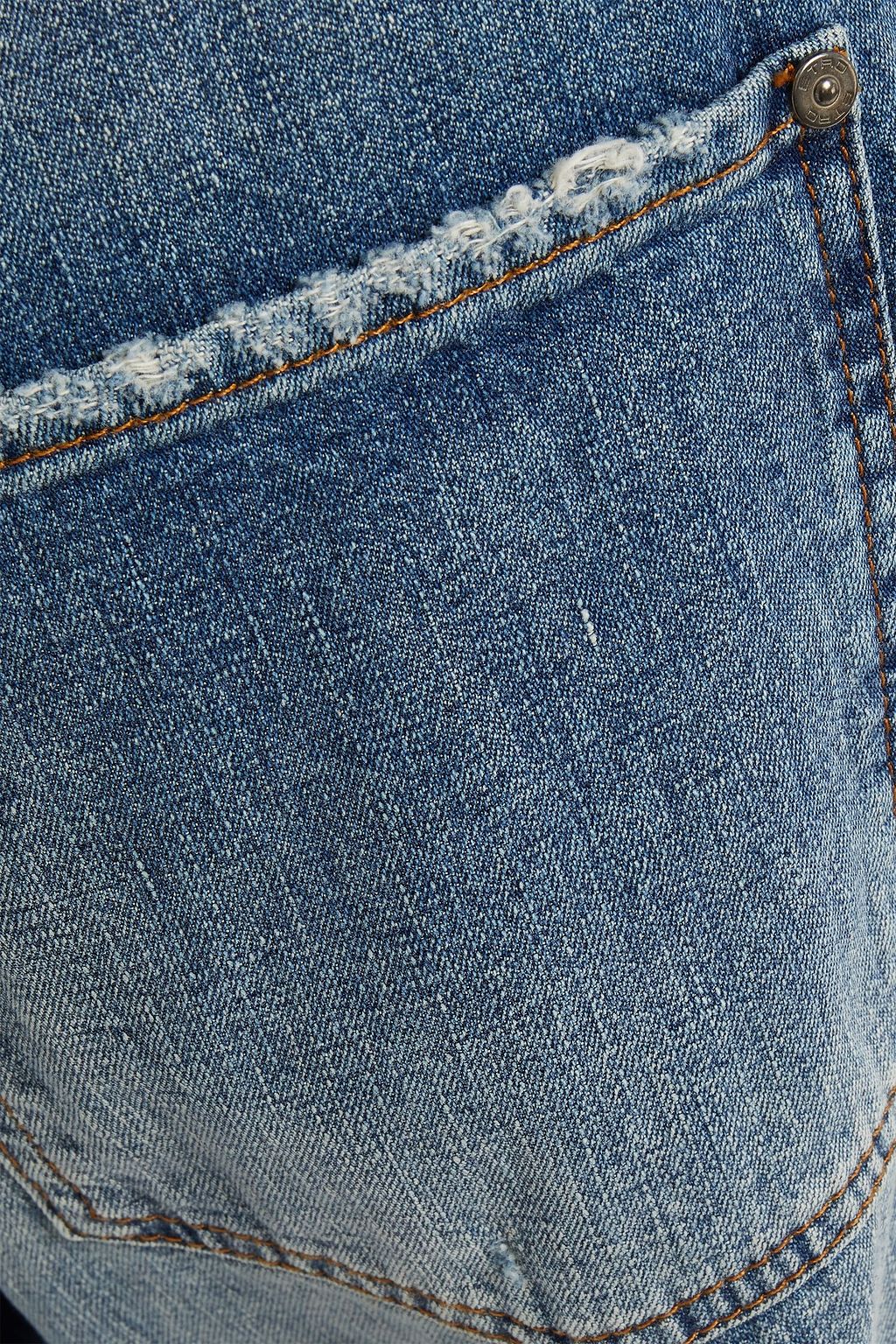 ETRO Distressed boyfriend jeans