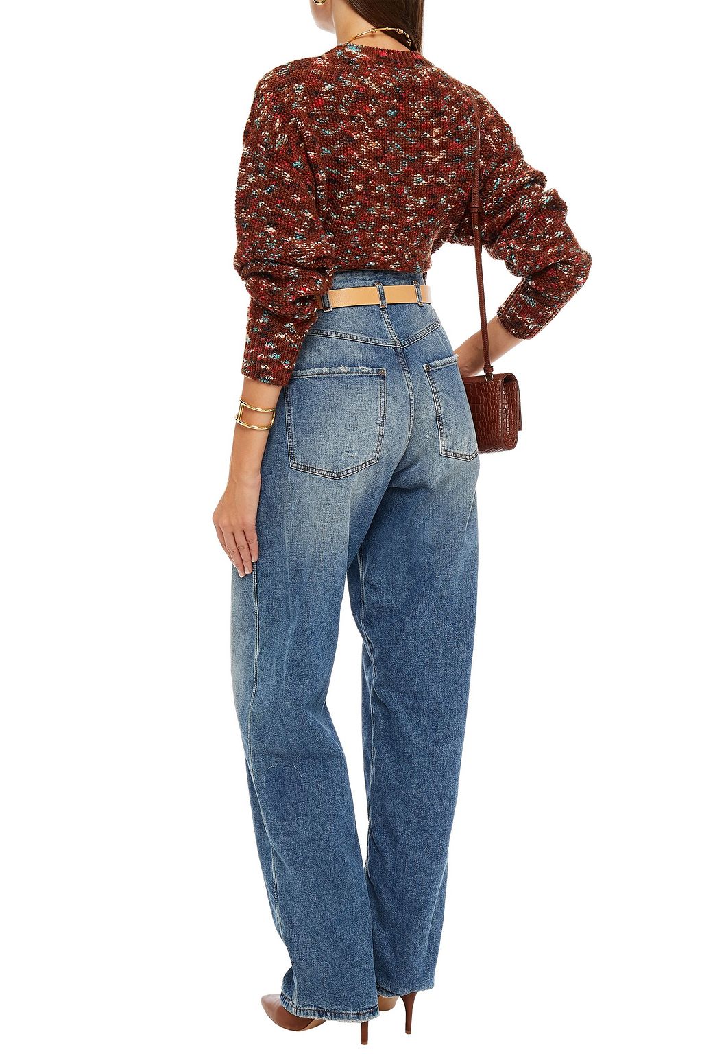 ETRO Distressed boyfriend jeans