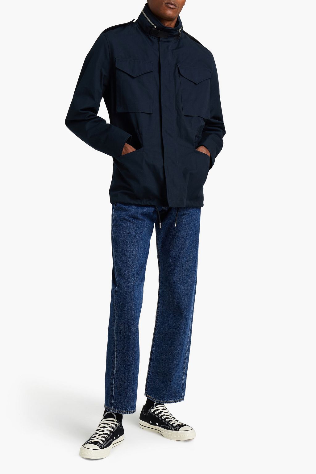 SANDRO Cotton parka