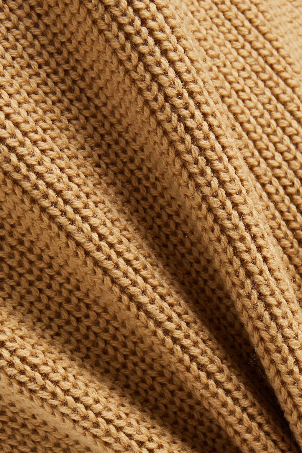 SANDRO Slim-fit ribbed wool sweater