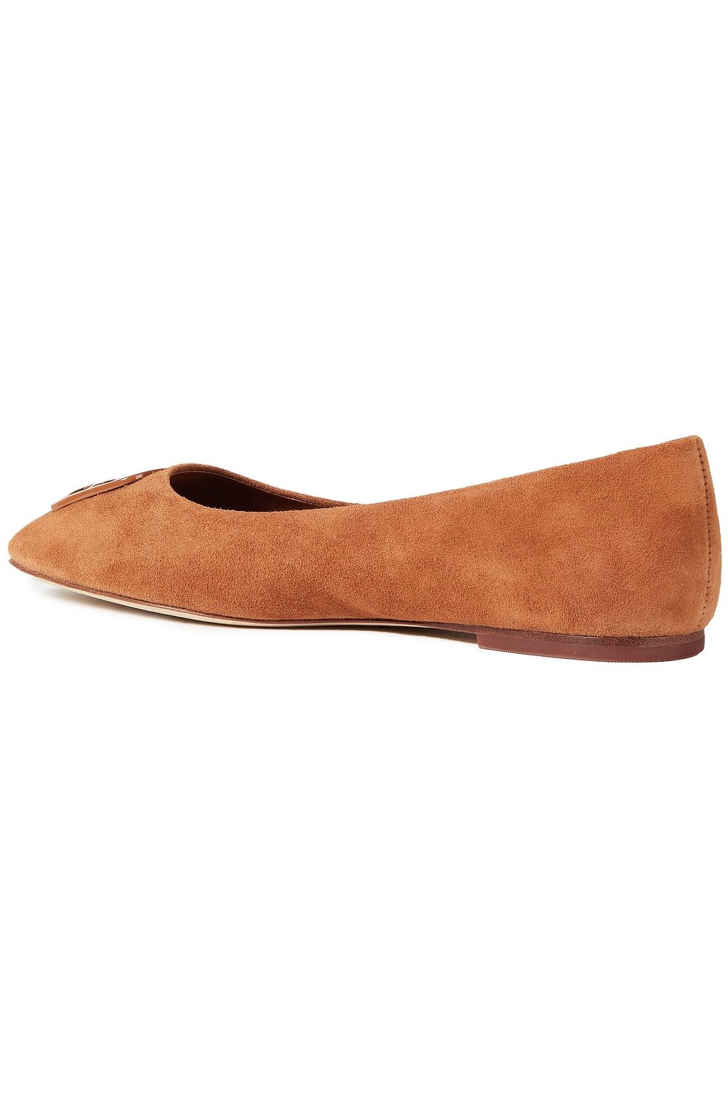 TORY BURCH Georgia suede ballet flats