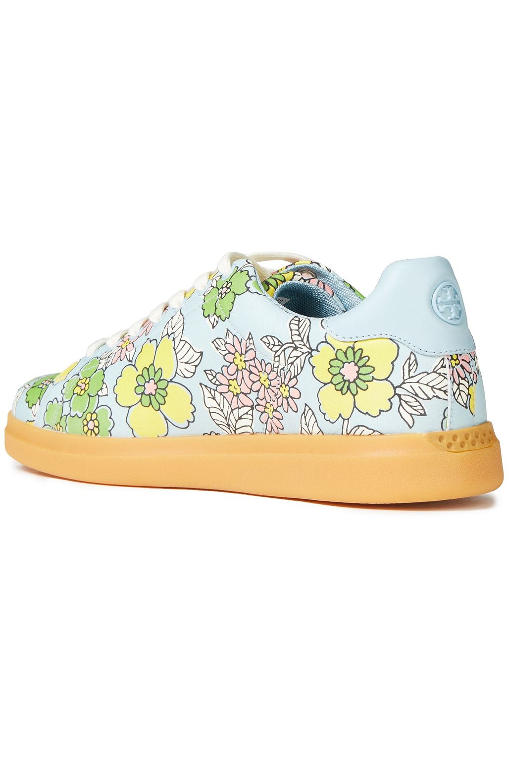 TORY BURCH Howell printed leather sneakers