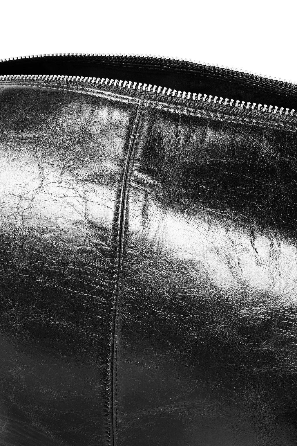 MARQUES' ALMEIDA Textured-leather tote