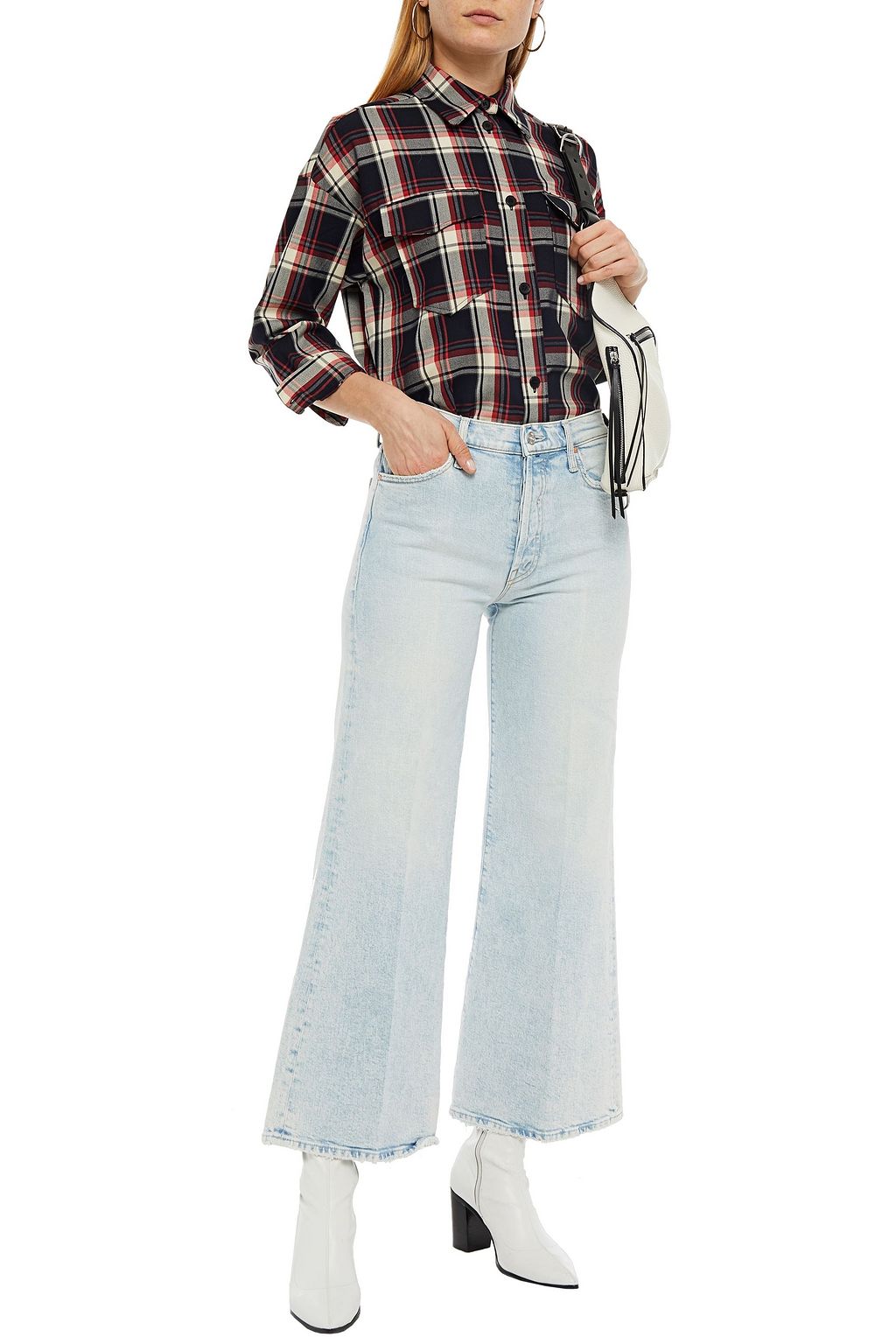 MOTHER The Tomcat high-rise wide-leg jeans