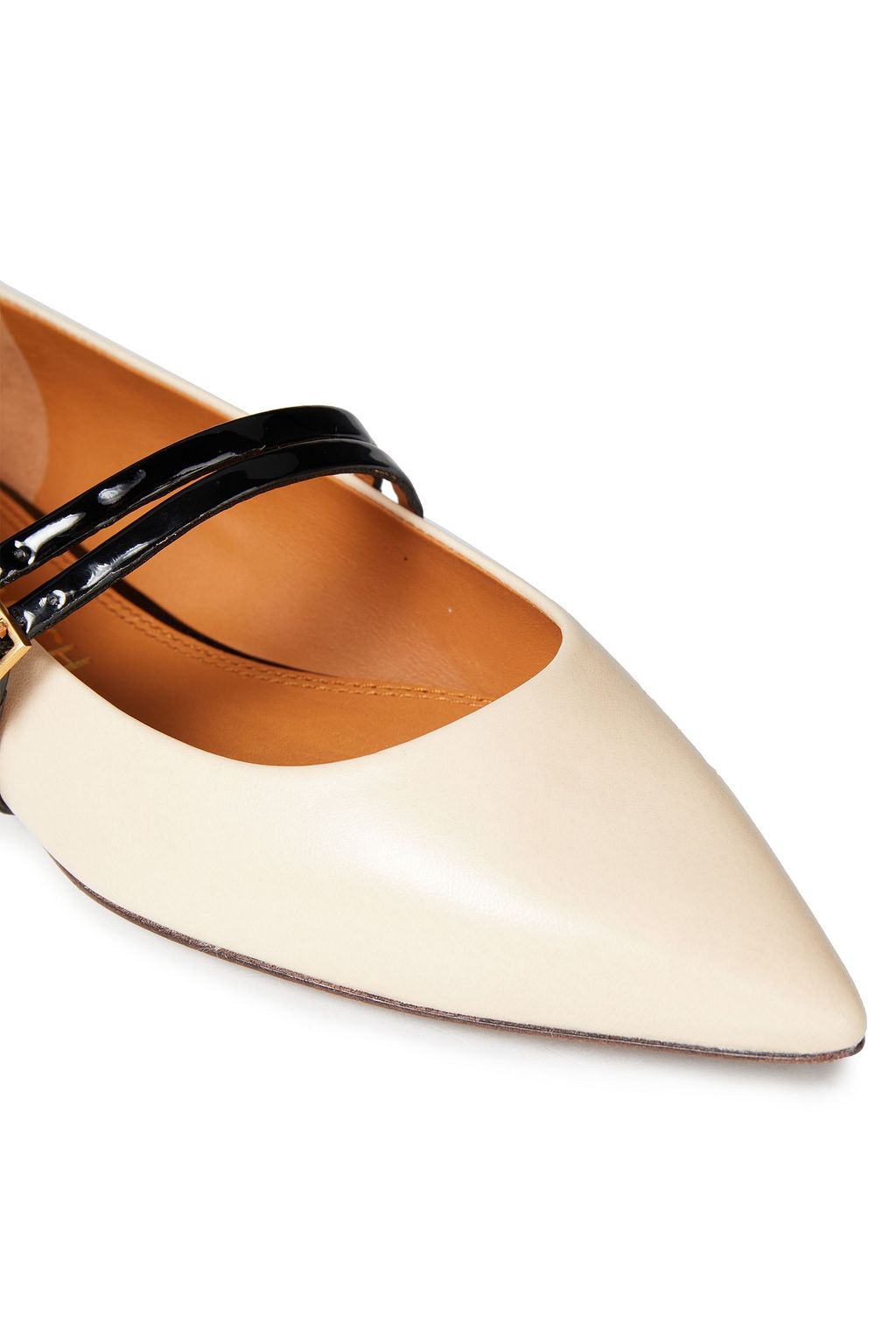 TORY BURCH Leather point-toe flats