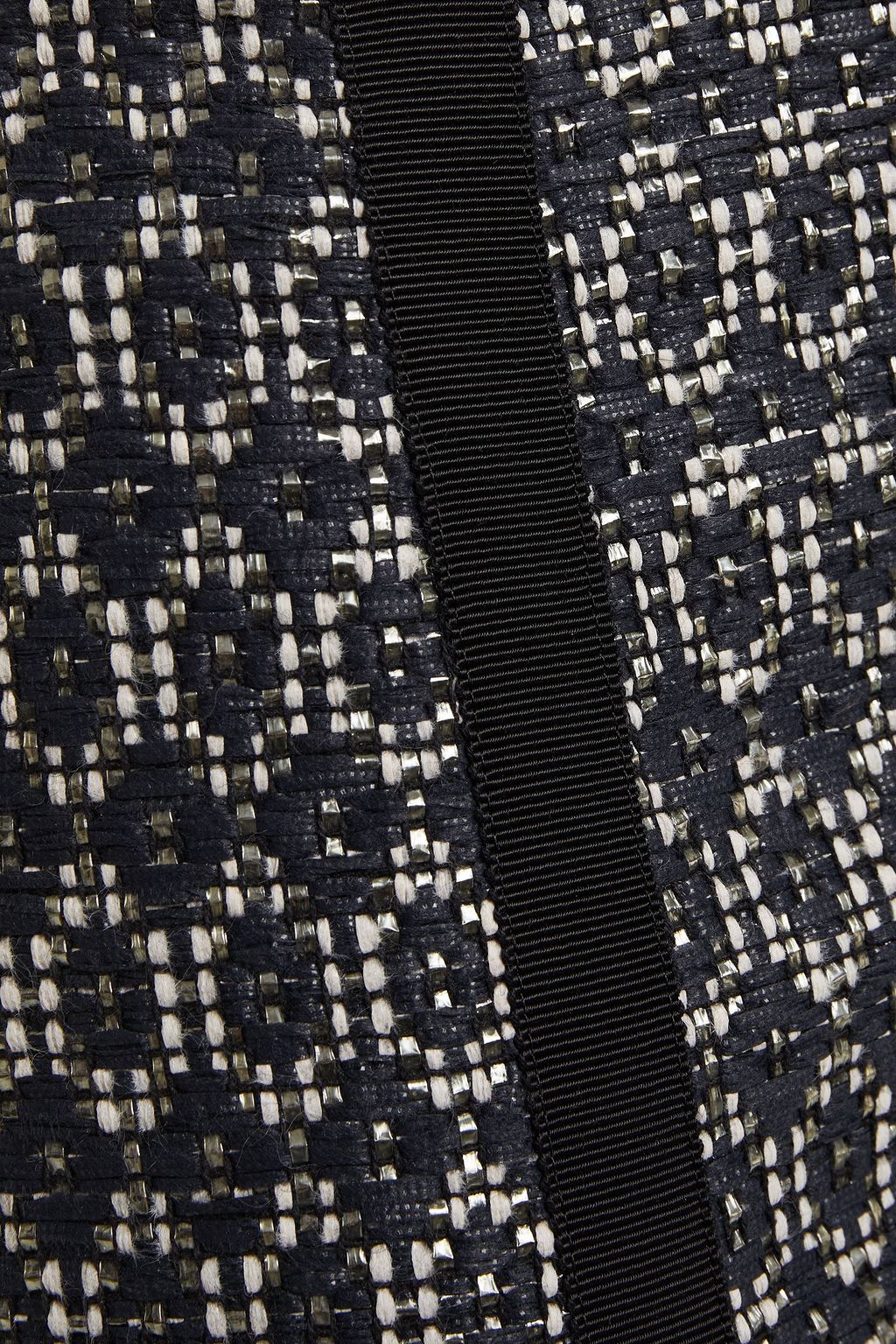 ETRO Metallic tweed mini skirt