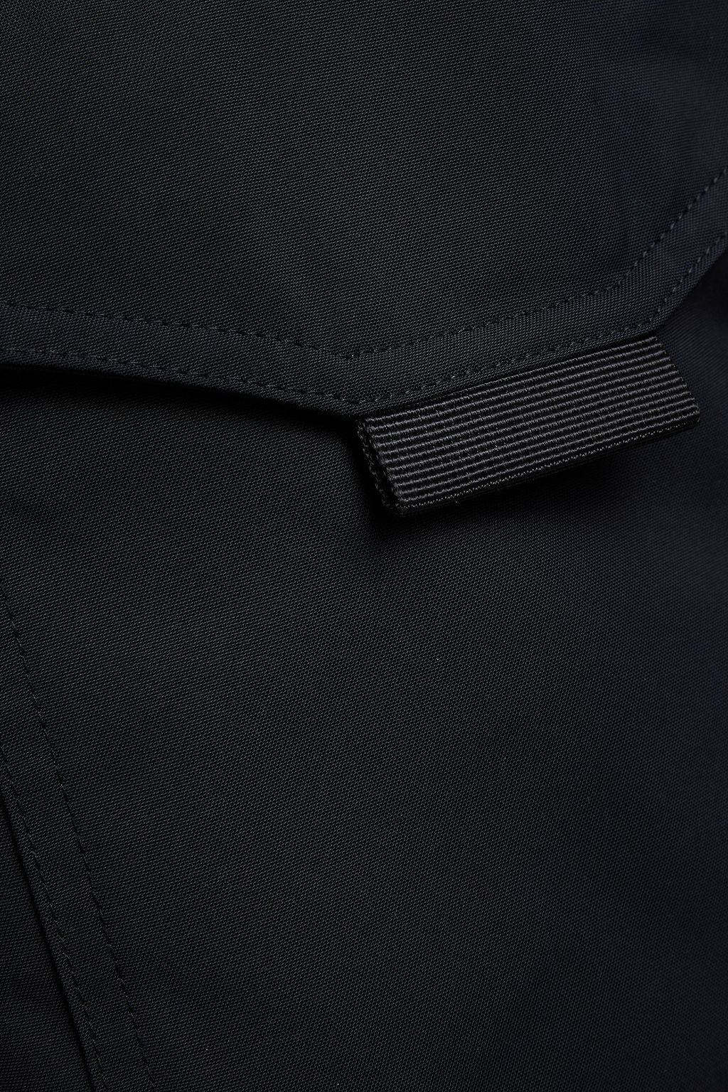 SANDRO Shell hooded down parka