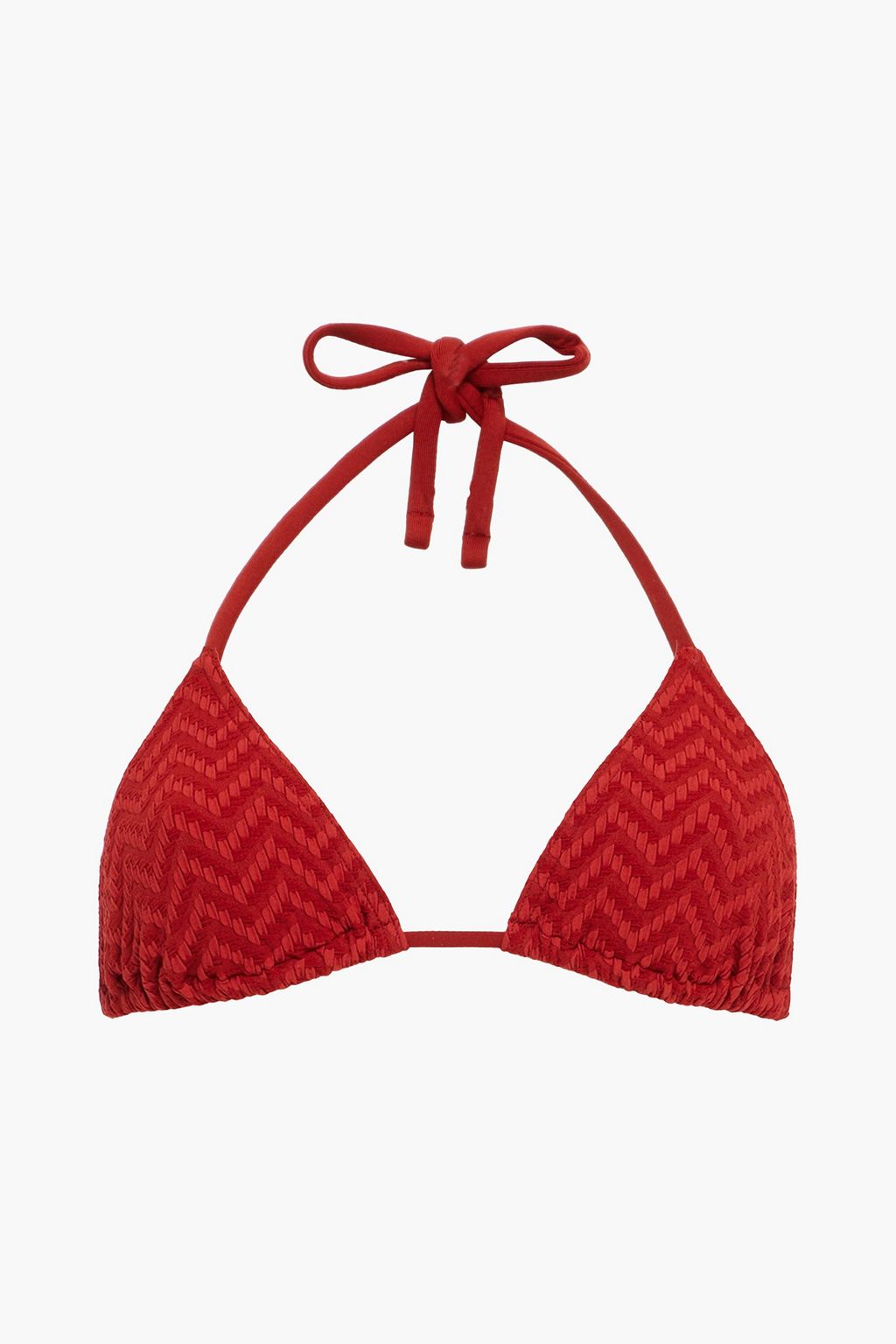 クラレット シアサッカー トライアングルビキニトップ Eres The Outnet クラレット シアサッカー トライアングルビキニトップ Eres The Outnet