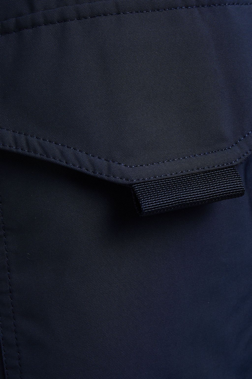 SANDRO Shell hooded down parka