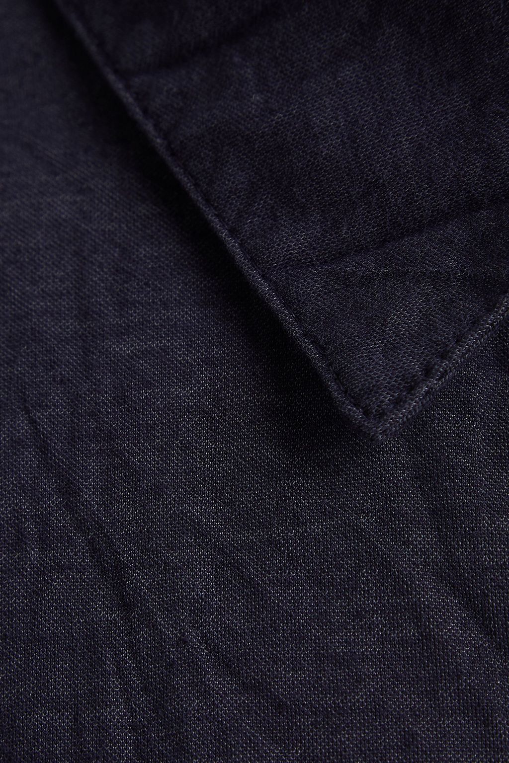 JAMES PERSE Cotton-blend chambray shirt