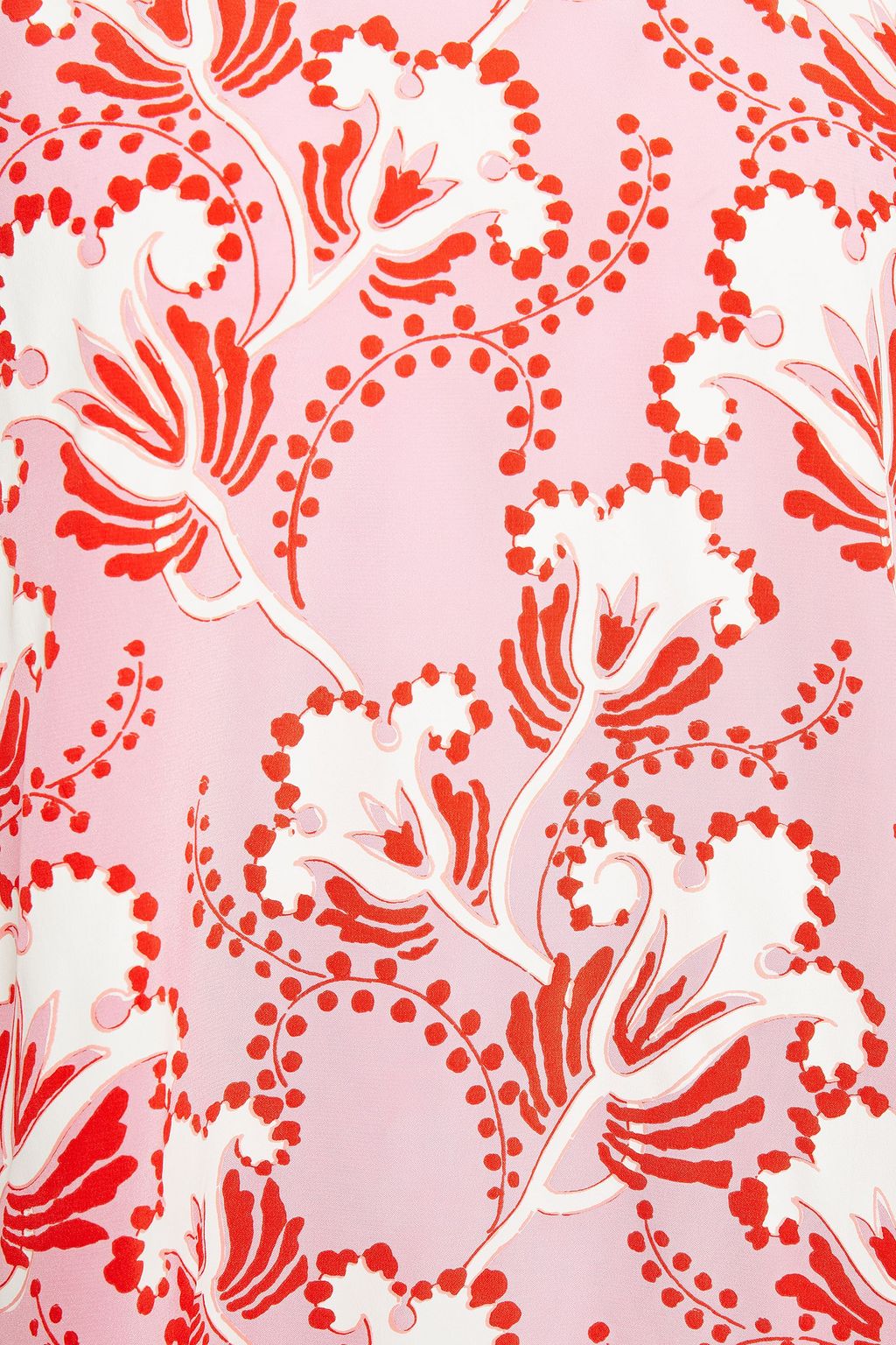 VALENTINO GARAVANI Printed silk crepe de chine blouse