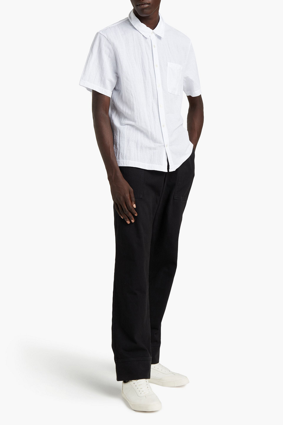James Perse Man Cotton Track Trousers