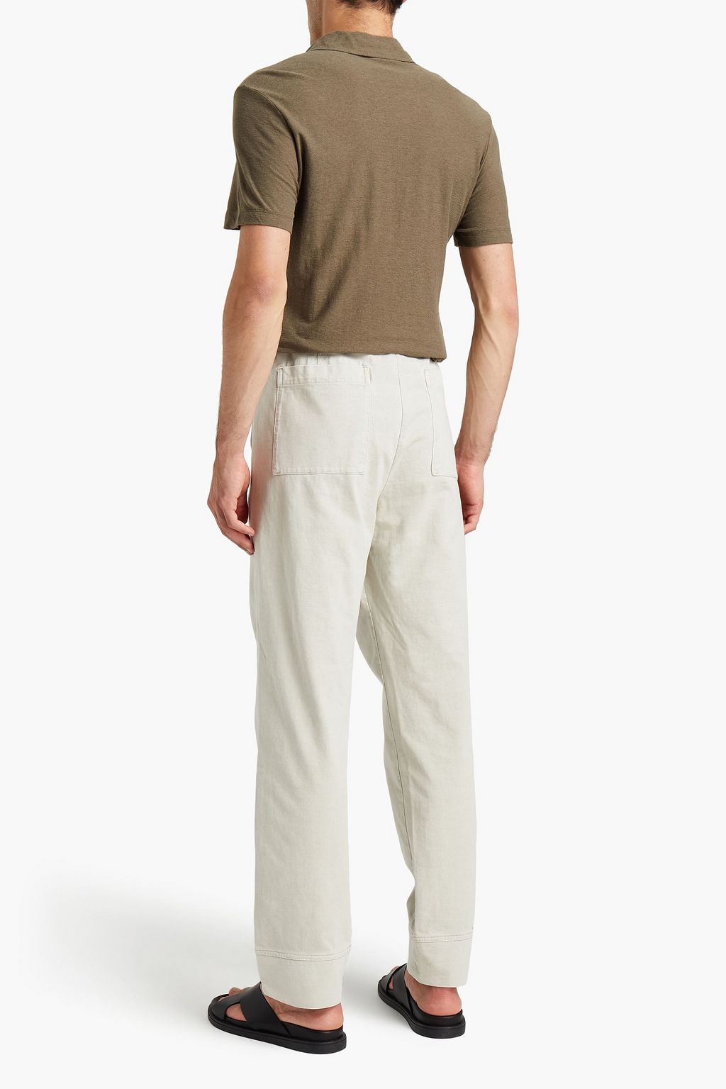 JAMES PERSE Cotton track pants