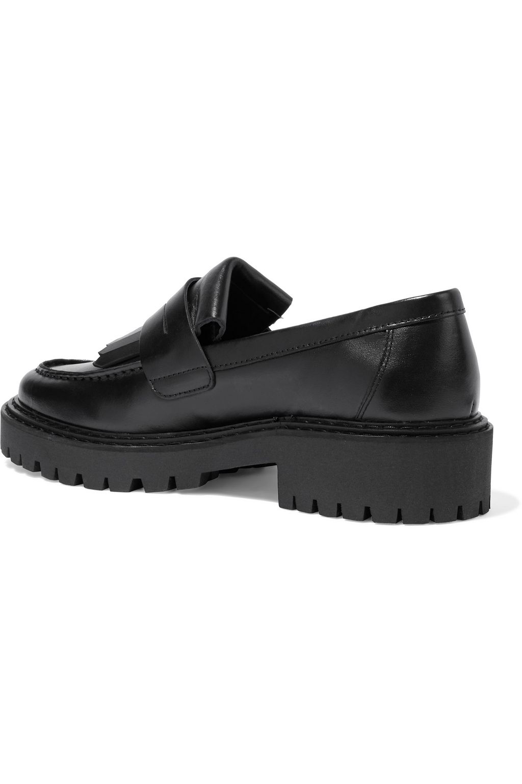 IRIS & INK Clémence fringed leather loafers