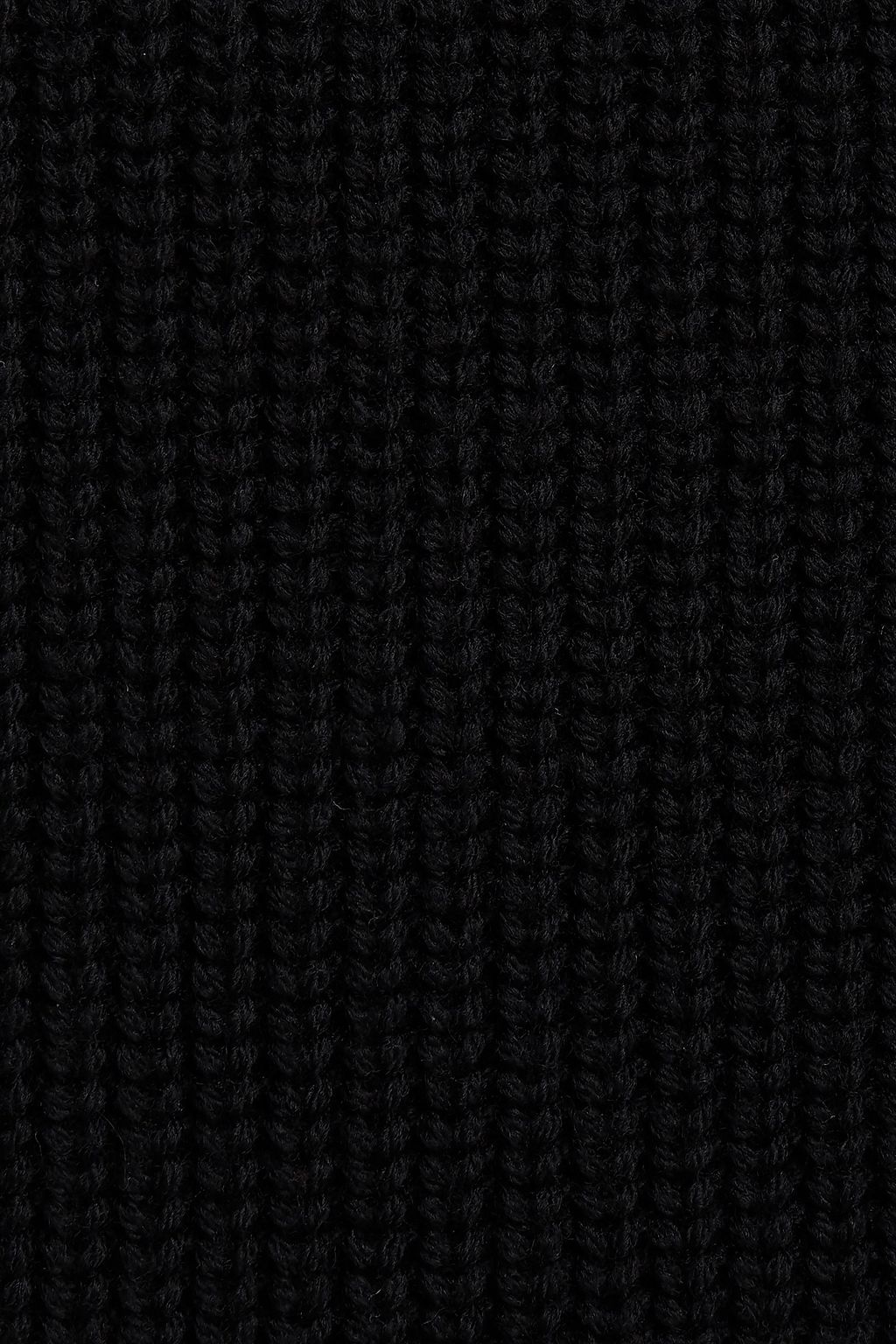 SANDRO Slim-fit ribbed wool sweater
