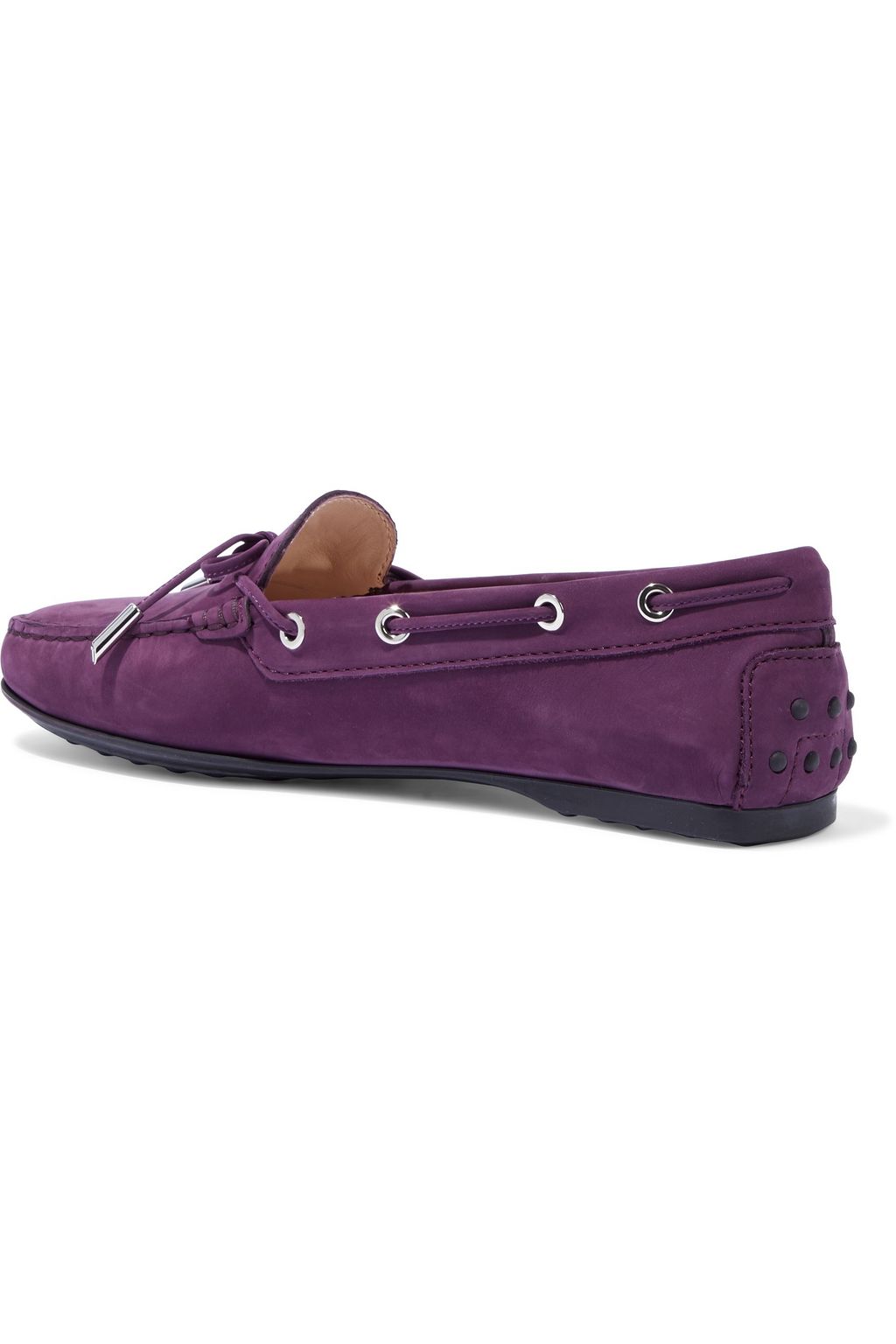 TOD'S Heaven Laccetto nubuck loafers