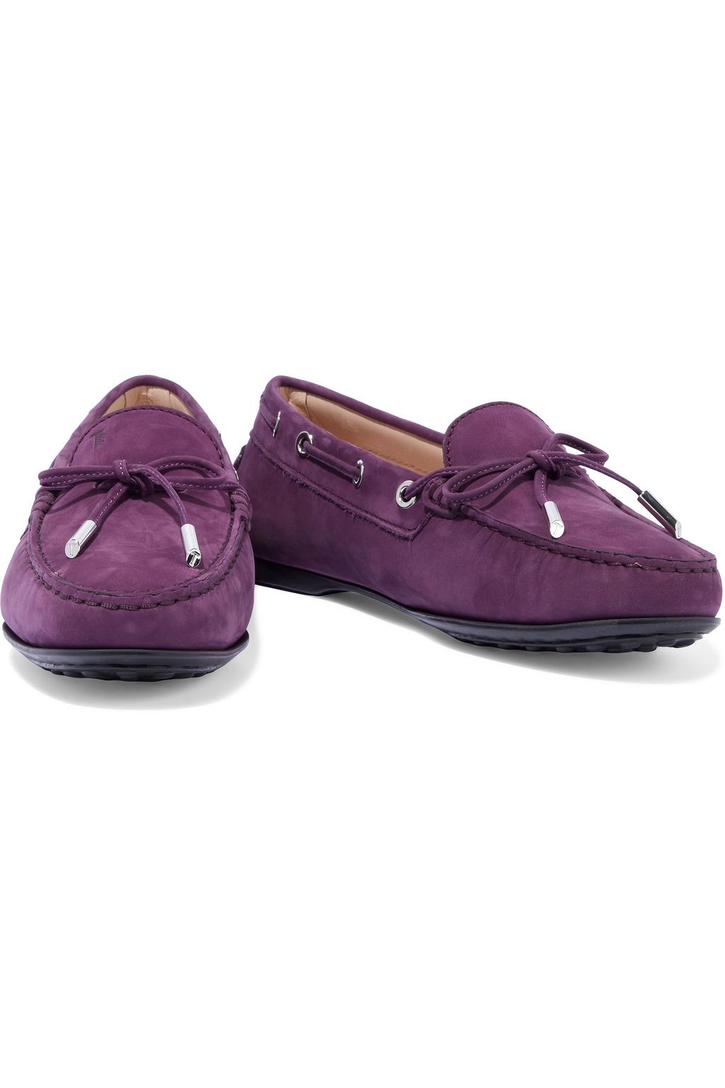 TOD'S Heaven Laccetto nubuck loafers
