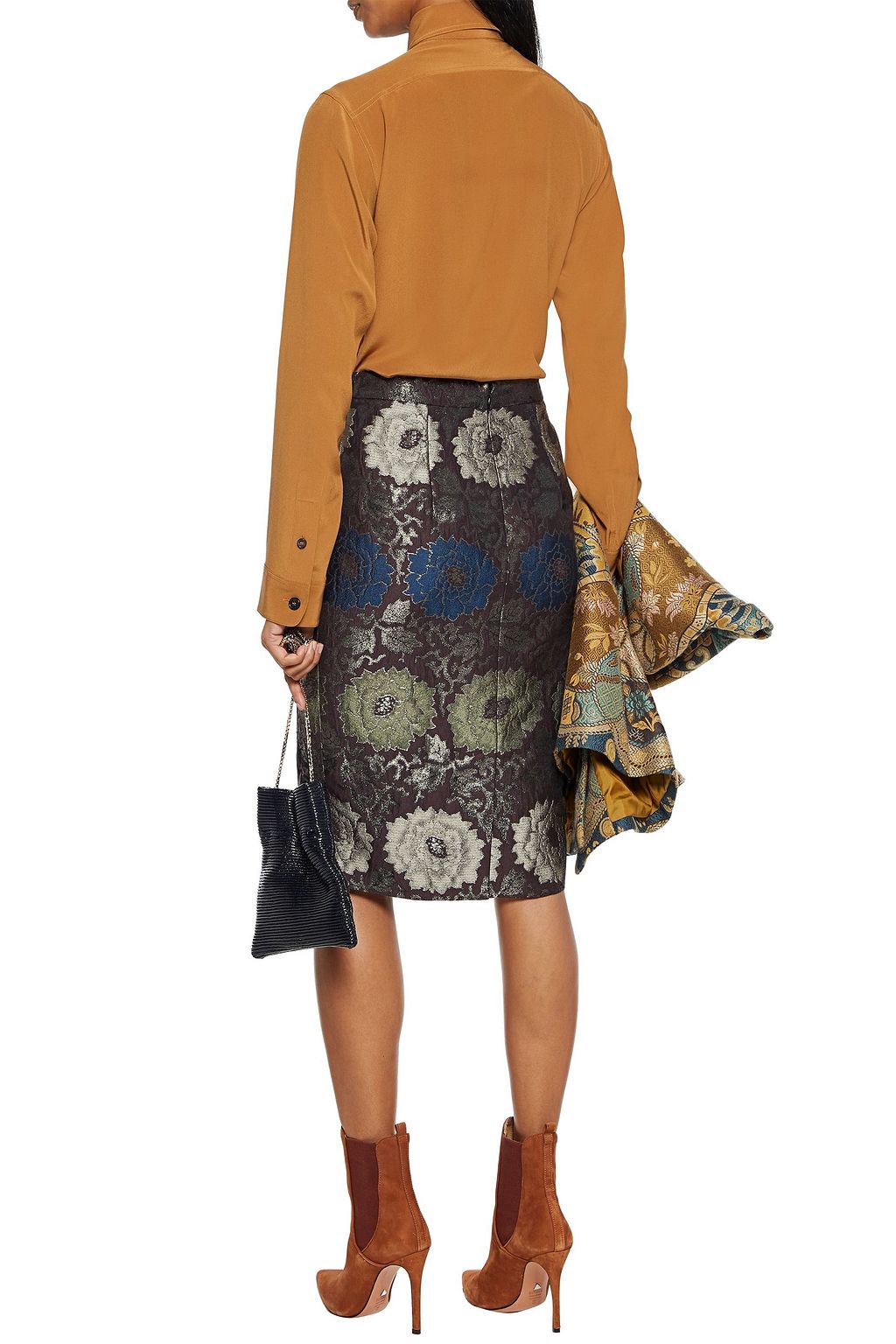 ETRO Brocade pencil skirt