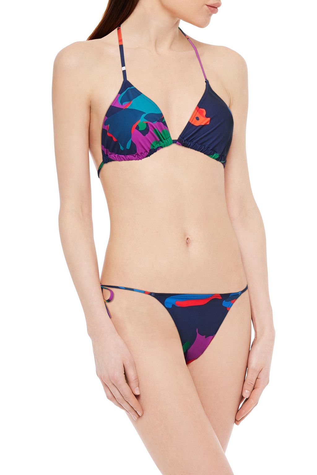 ERES Seaflower printed low-rise bikini briefs