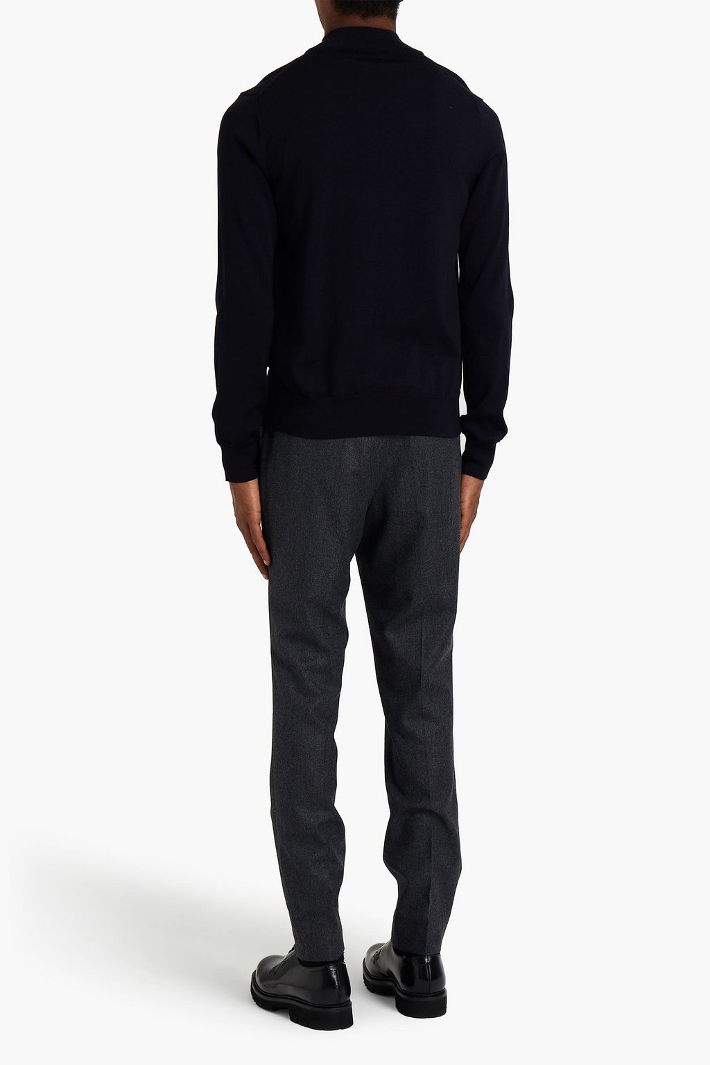 SANDRO Industrial wool sweater