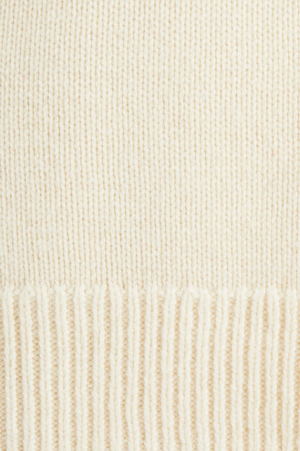 SANDRO Mélange wool-blend turtleneck sweater