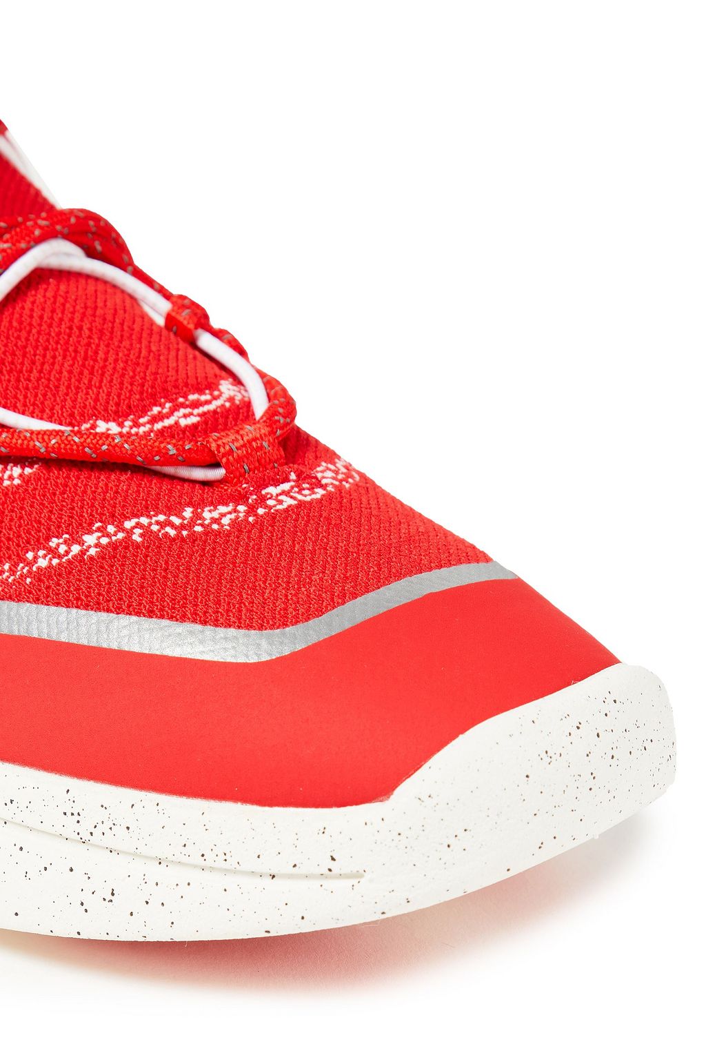 KENZO K-Sock jacquard-trimmed stretch-knit high-top sneakers