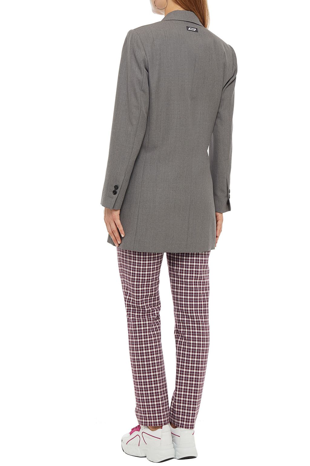MSGM Grain de poudre wool blazer