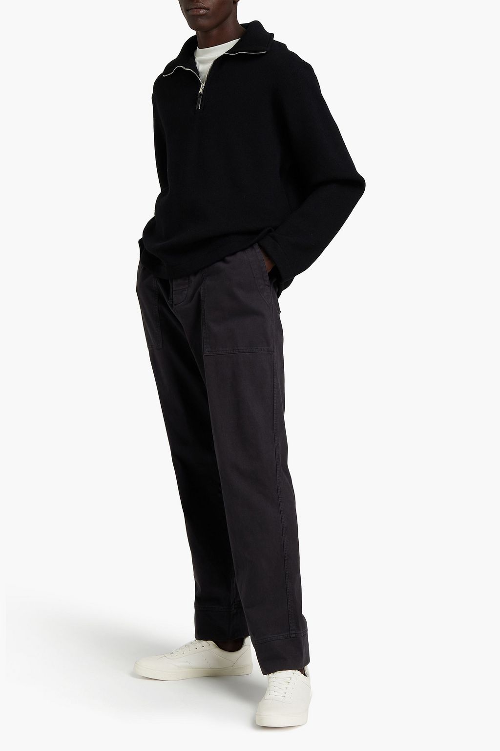 JAMES PERSE Cotton track pants