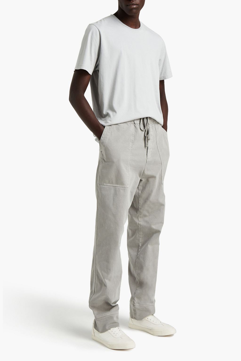 JAMES PERSE Cotton track pants