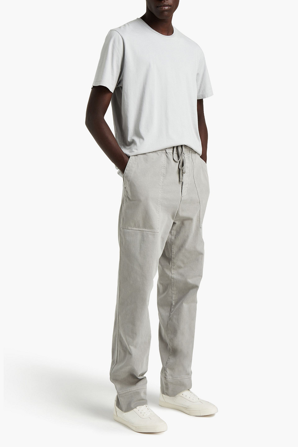 James Perse Man Cotton Track Trousers