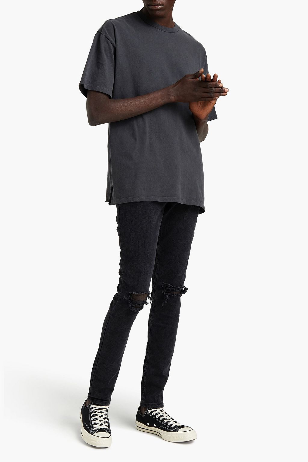 KSUBI Cotton-jersey T-shirt