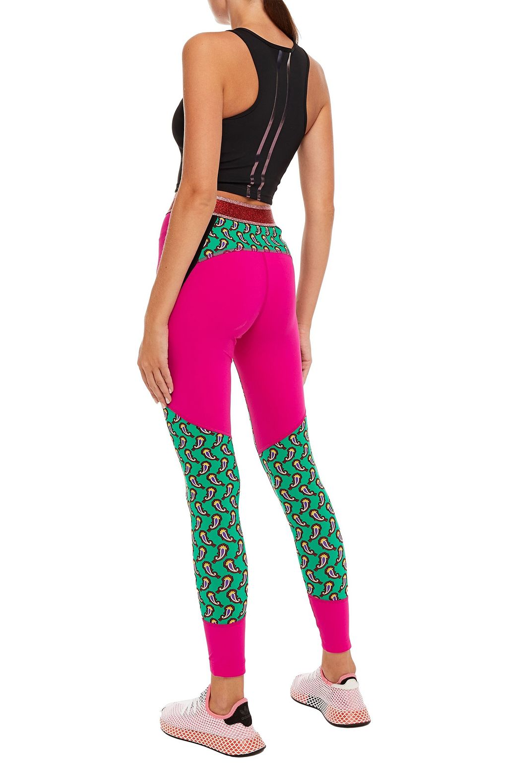 ETRO Printed stretch leggings