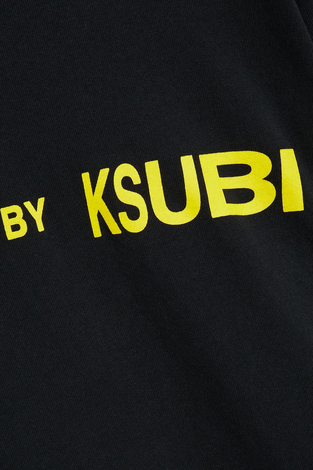 KSUBI Embroidered cotton-jersey T-shirt