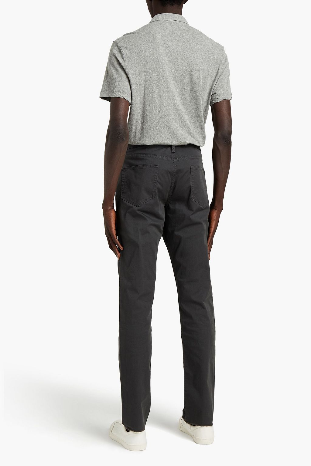 JAMES PERSE Linen and cotton-blend cargo pants