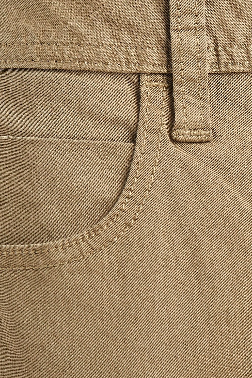 JAMES PERSE Linen and cotton-blend cargo pants