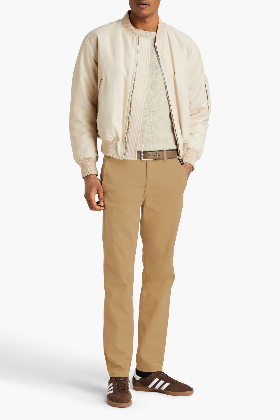 Rag & Bone Fit 2 Chinohose Aus Twill Aus Einer Baumwollmischung In Sandfarben