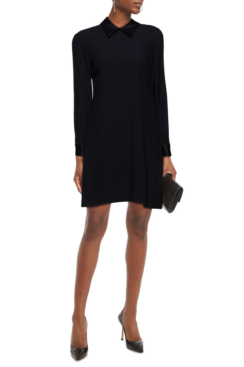 GOAT Karmel cady mini dress