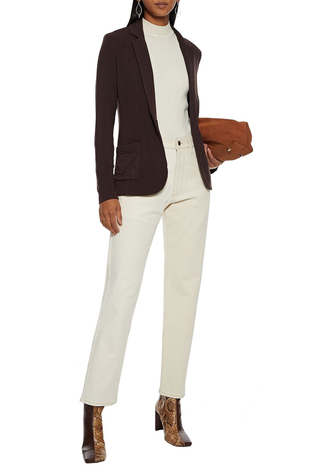 MAJESTIC FILATURES Fleece blazer