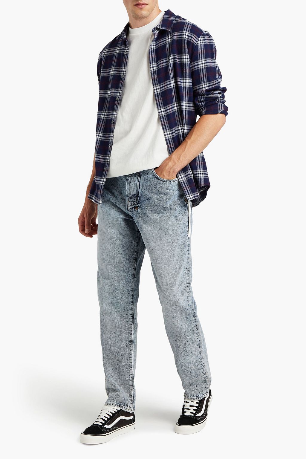 KSUBI Faded denim jeans