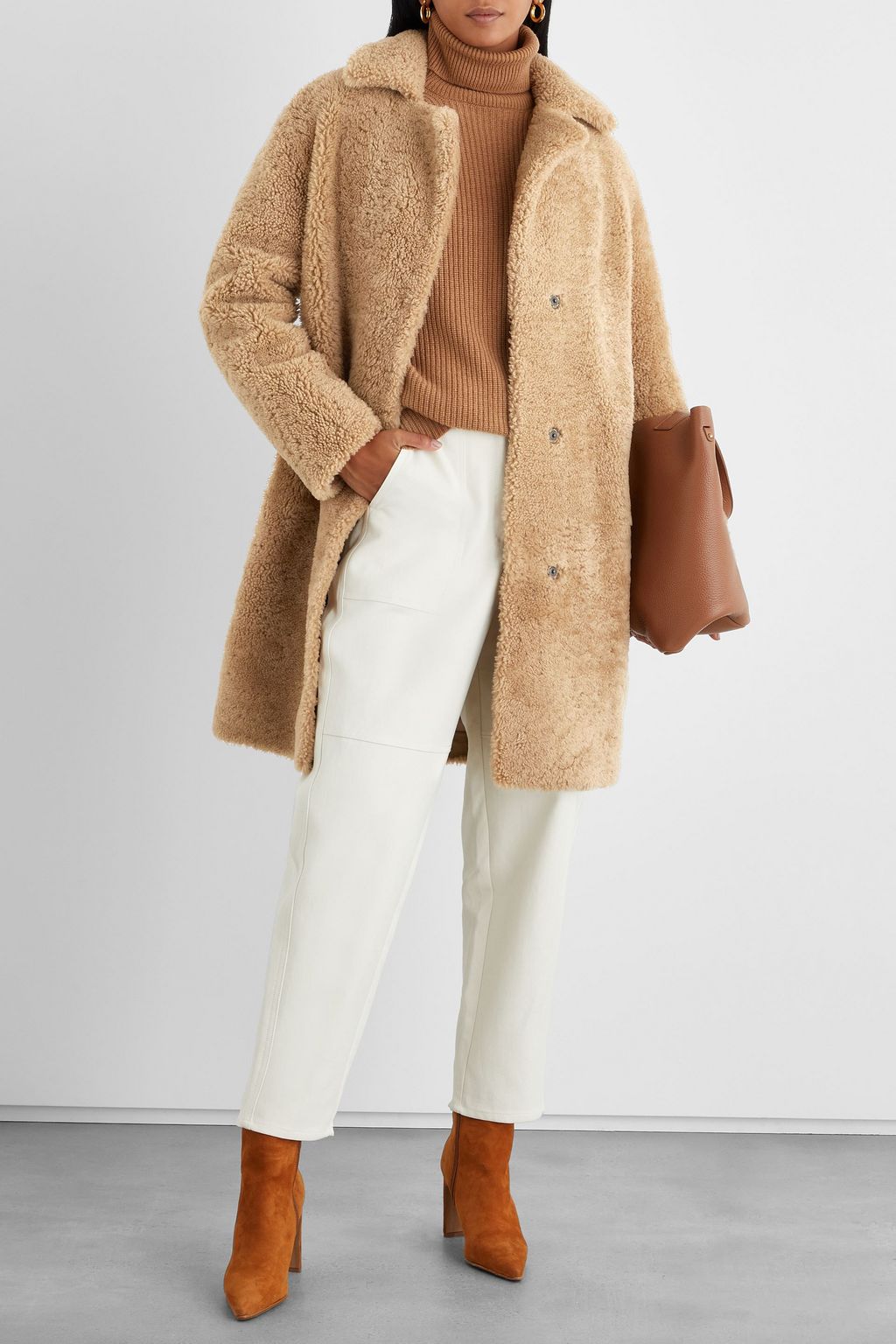 IRIS & INK Elgantine shearling coat