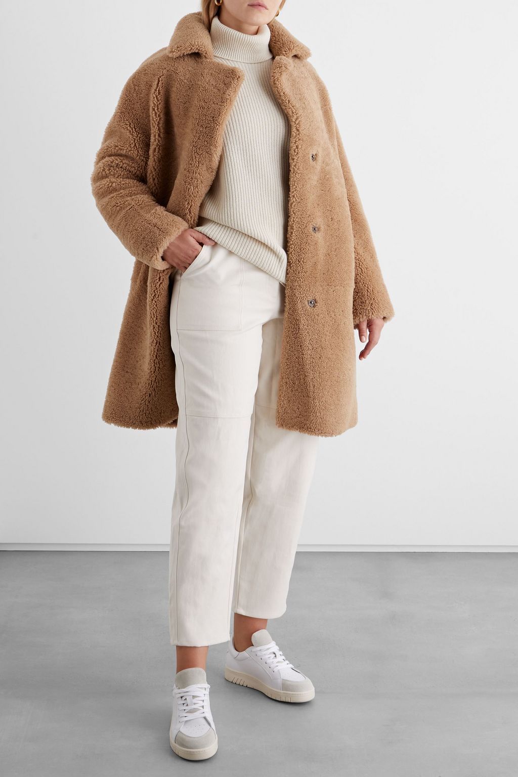 IRIS & INK Elgantine shearling coat