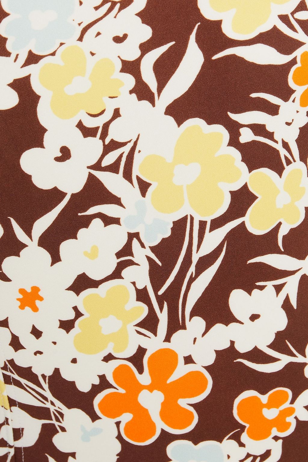 TORY BURCH Floral-print underwired swimsuit