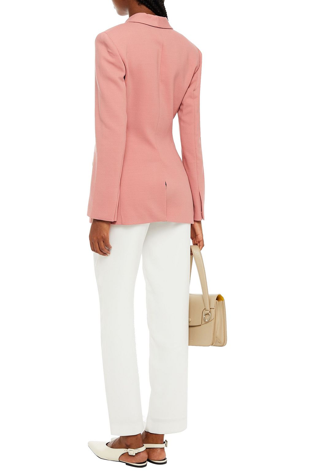 THEORY Double-breasted twill blazer