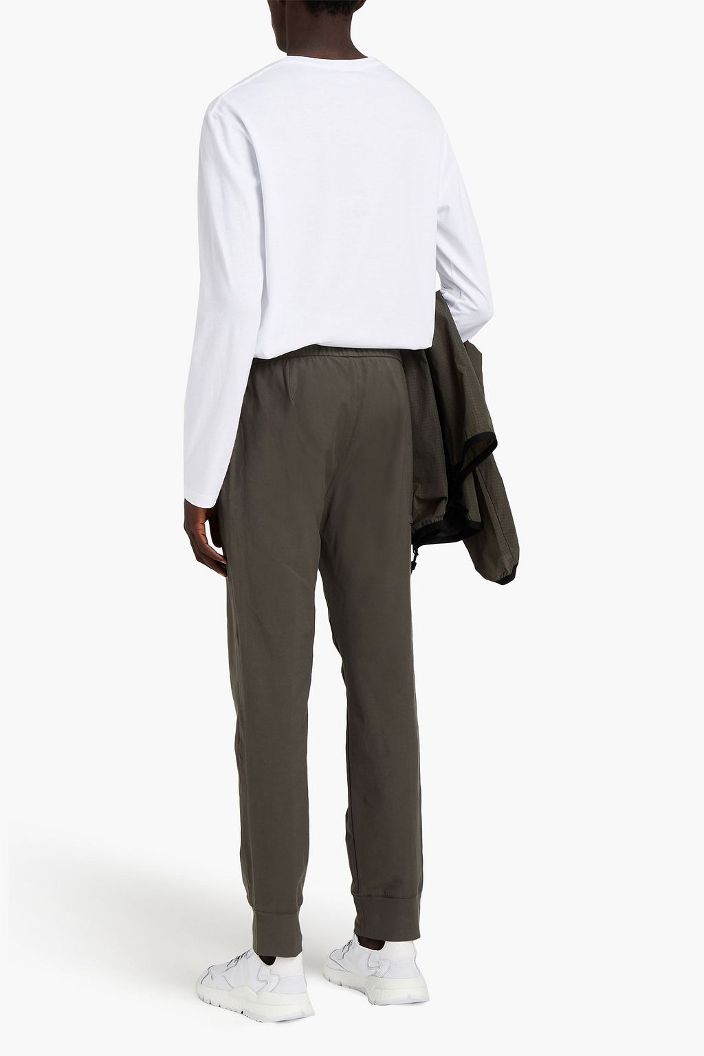 Y/OSEMITE Cotton-blend twill drawstring track pants